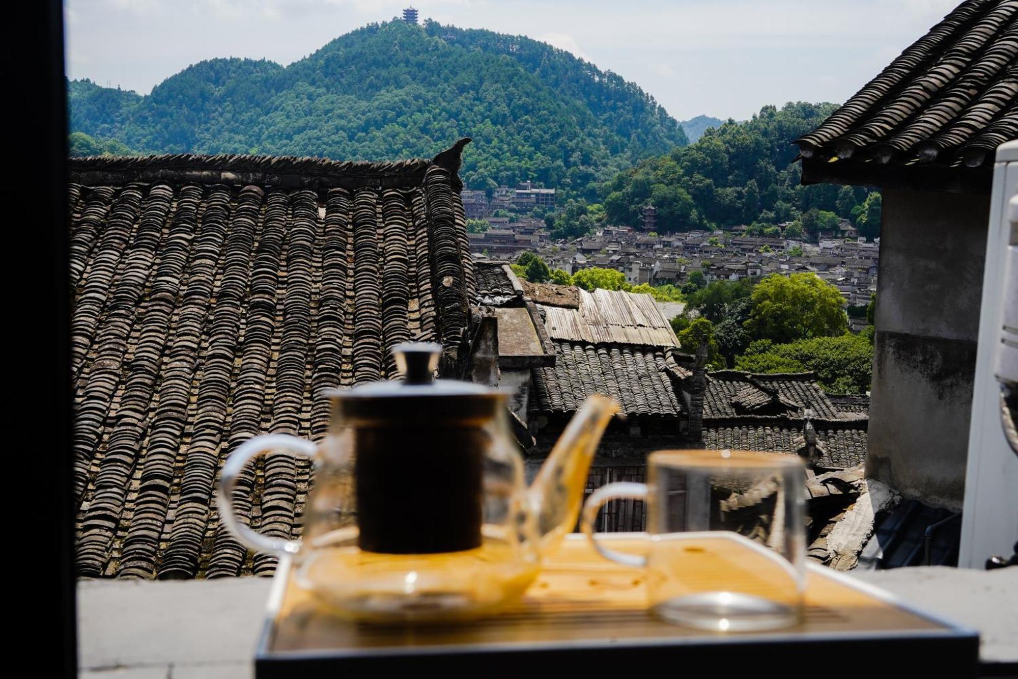 Hotel Yun 起 Iju 庭院 观 Jing 民宿 Fenghuang Camera foto